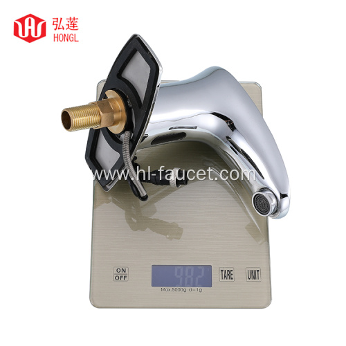 Bathroom brass non-contact automatic sensor basin faucet